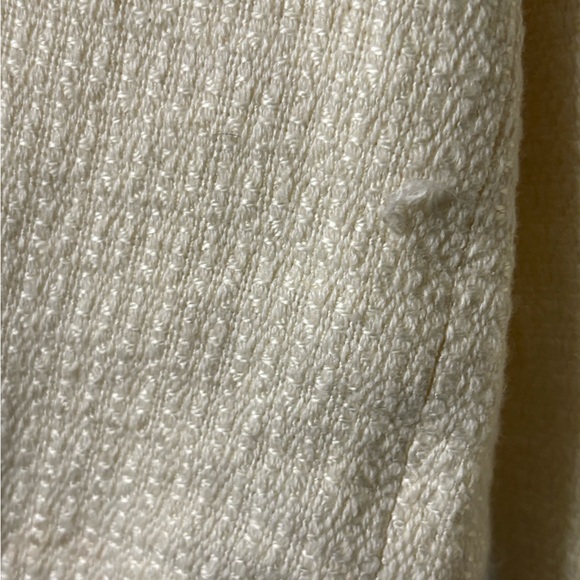 Ivory Textured Jacket - Picture 5 of 5